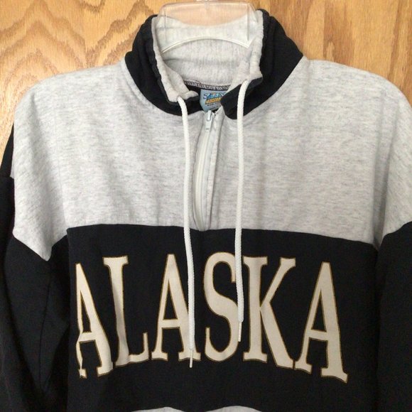 Sun Triangle - Black & Gray Alaska Sweatshirt - Picture 2 of 5
